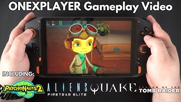 ONEXPLAYER 1S Gameplay Video 2 - AAA Windows games on this Gaming Handheld PC