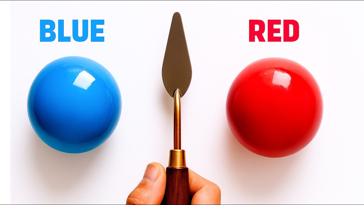 GuessThe Final Color🎨Mixing Color With  Clay,Powder,Acrylic,glitter|Satisfying video|Colormixing|Art