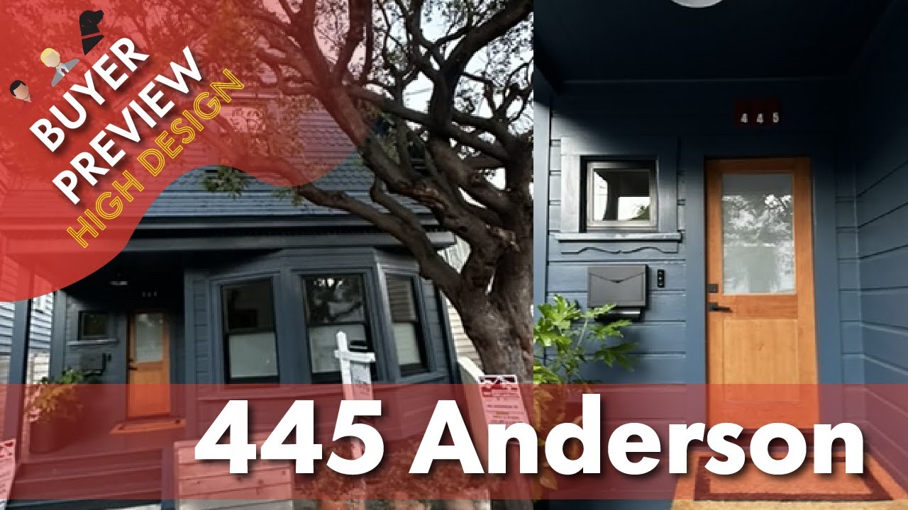 Buyer Preview:  445 Anderson St, San Francisco, Bernal Heights - 4K/1080p