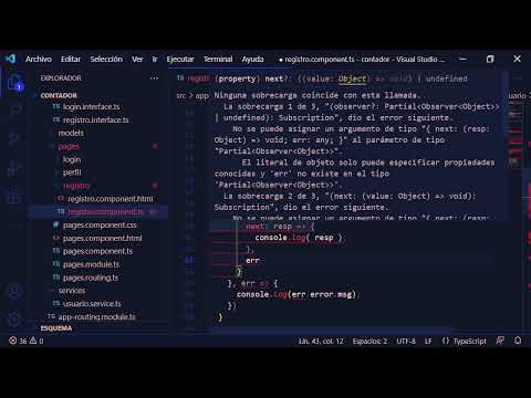 Angular: Solución al deprecated del metodo del subscribe