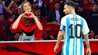 The Albanians will never forget this humiliating performance by Lionel Messi