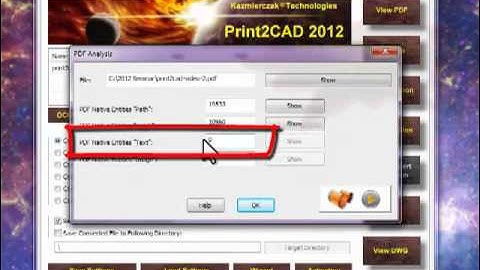 PDF to DWG with Print2CAD 2012 - Training 9