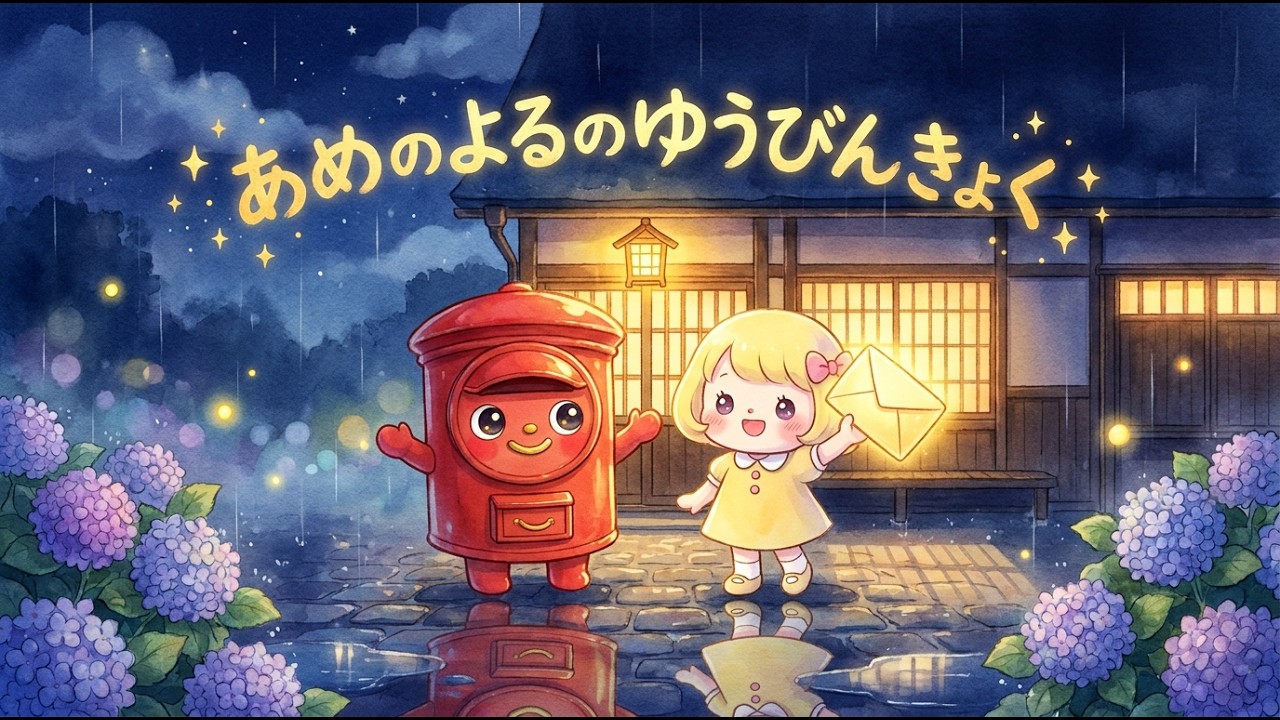 Connecting Hearts: The Rainy Night Post Office📮⭐ - YouTube