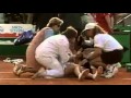 Monica Seles stabbing tennis の動画、YouTube動画。