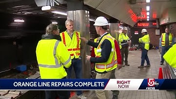 Orange Line repairs complete