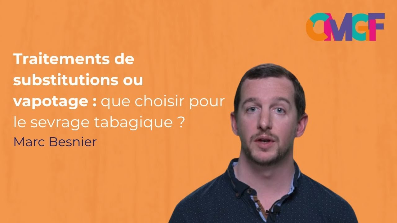 Traitements de substitutions ou vapotage : que choisir pour le sevrage ...