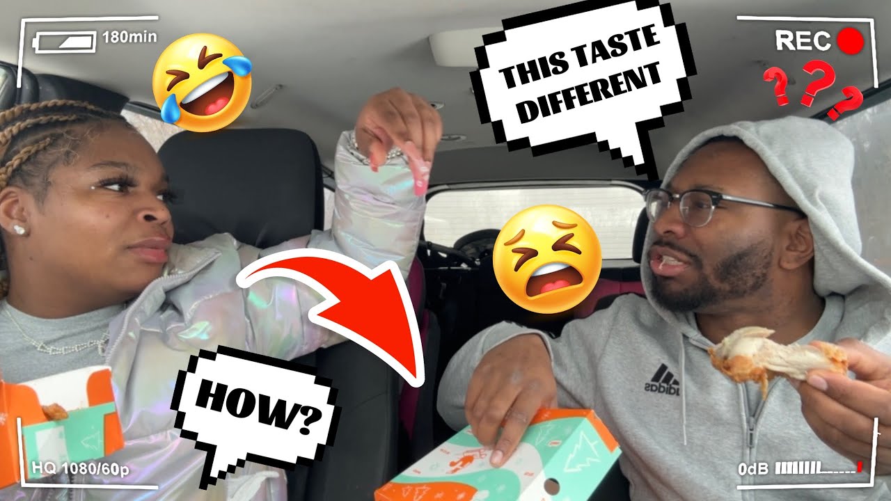 SWITCHING POPEYES FOOD OUT FOR KFC TO SEE IF MY GREEDY BF NOTICES 🍗 *Hilarious* (Prank Wars)