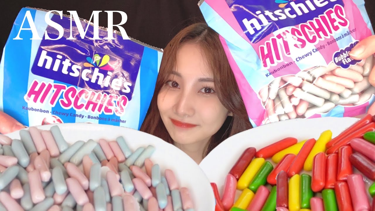 【ASMR】HITSCHES 2種類食べくらべる音🍬【eating sound】