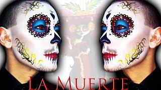 La Muerte / La Catrina Mexicana - Sugar Skull Makeup Tutorial for Halloween