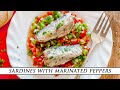 Canned Sardines will NEVER be the SAME | Sardines with Marinated Bell Peppers