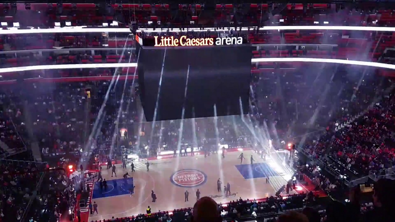 Detroit Pistons 2019 player introductions