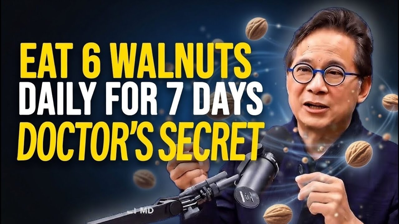 Eat 6 WALNUTS Daily for 7 Days  & This Happens (Not What You Think) Dr. William Li