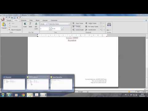 Ders 12.10 - Uyap Editör Ile Şablon Oluşturma (Kaymakamlık Oluru)