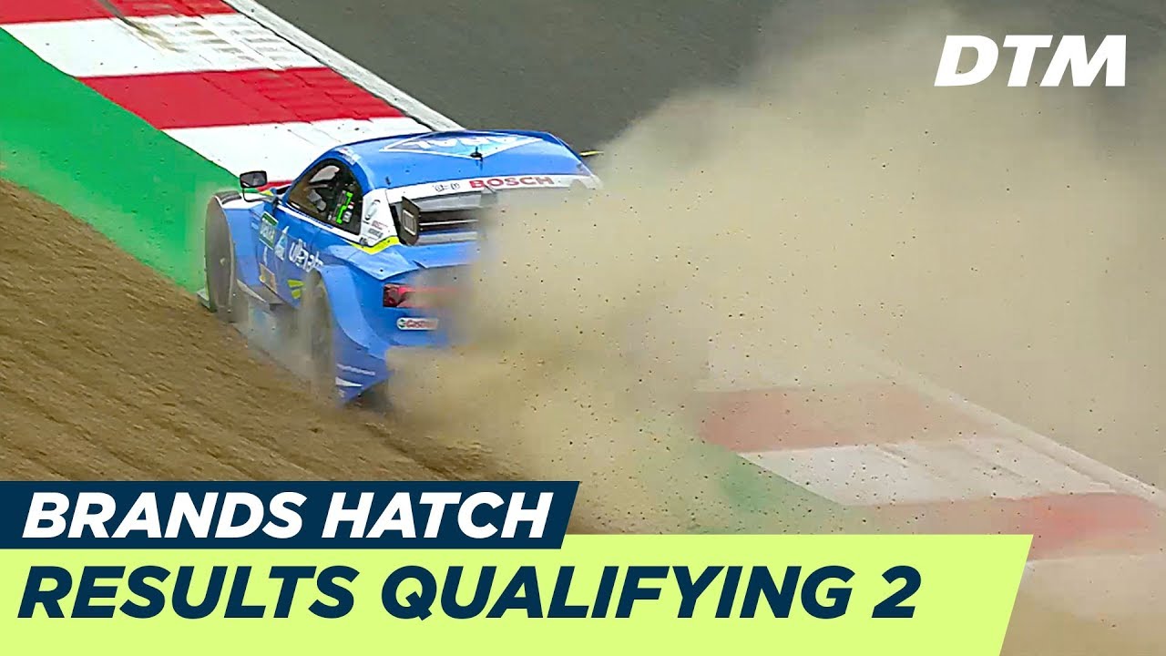 Results & Highlights - Qualifying 2 - DTM Brands Hatch 2018