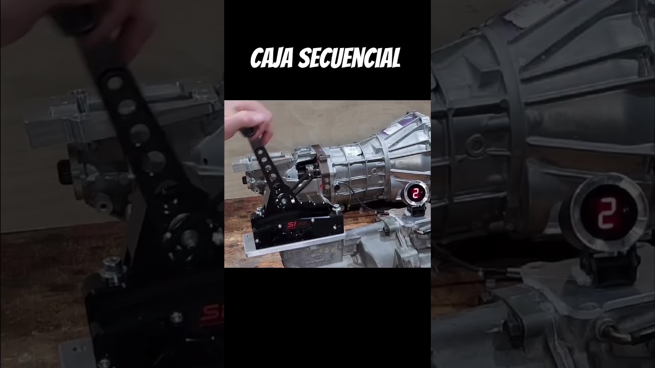 Caja de cambios secuencial 😎  