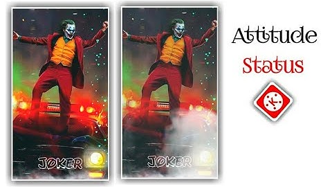 New Attitude WhatsApp Status||Killer Boy||Bad Boy||Status||Editing||Kinemaster||Karo||Template