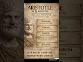 Aristotle Life Sketch 📚✒️ #phylosophy #study #education #youtubeshorts #success#teaching#education