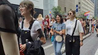 pride street festival march toronto jun  29 #toronto #trending #viral #shortsviral #vlog #subscriber