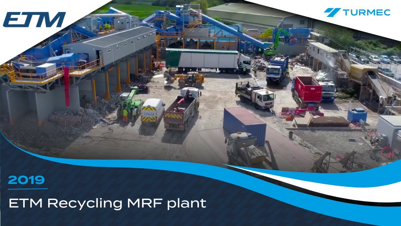 ETM Recycling opens Bristol MRF designed and built by Turmec YouTube