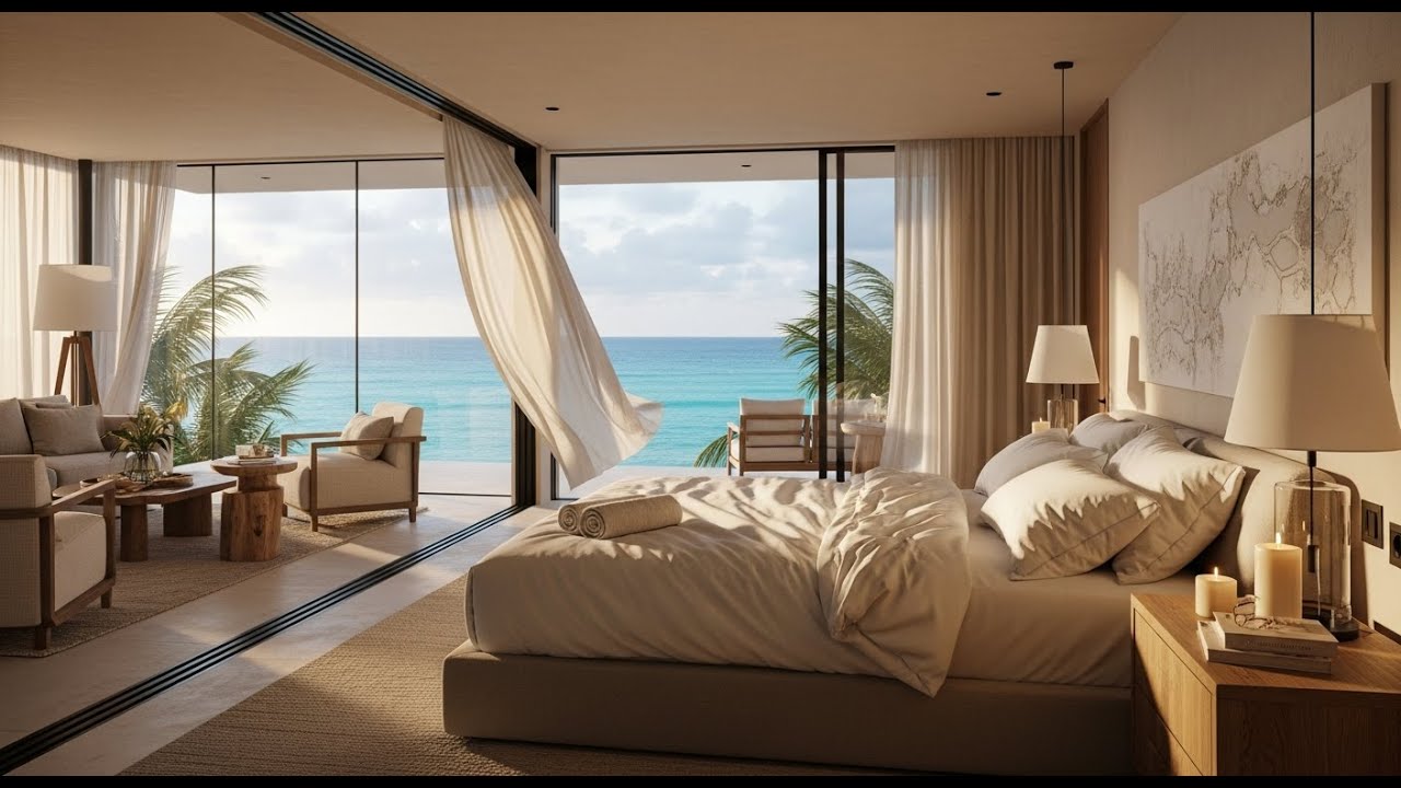 COZY Luxury bedroom | A relaxing  NIGHT In an ELEGANT Home