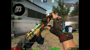 CSGO: Ace on Cache A-Site take w/ AK-47