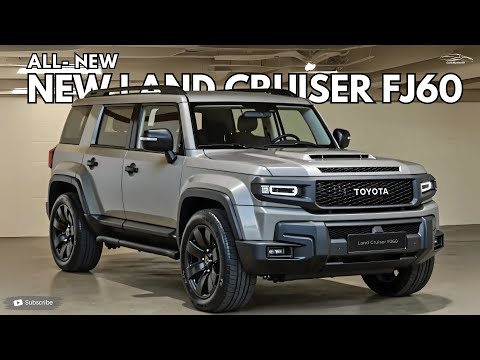 新型ランドクルーザーFJ60発表 - トヨタ史上最も大胆なSUV復活 - YouTube