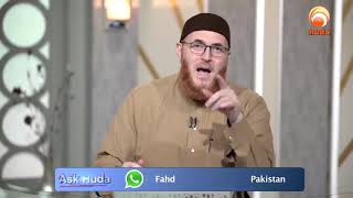 Why its important to maintain the distance during the prayers #DrMuhammadSalah #islamqa #fatwa #HUDA