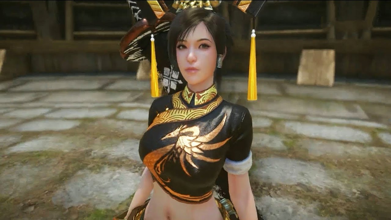 Monster Hunter Online New Dark Dragon Fashions vs Weapons Skin April