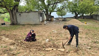 Torrential Rains In Nargis Cottage And Housework Stopped