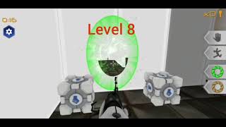 Portal Maze 2 |All 14 levels completed with 3 stars screenshot 1
