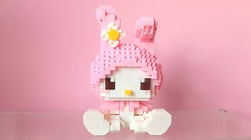 Building a LEGO bricks Sanrio My Melody!!🩷🎀