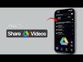 How to Share Video in Google Drive?