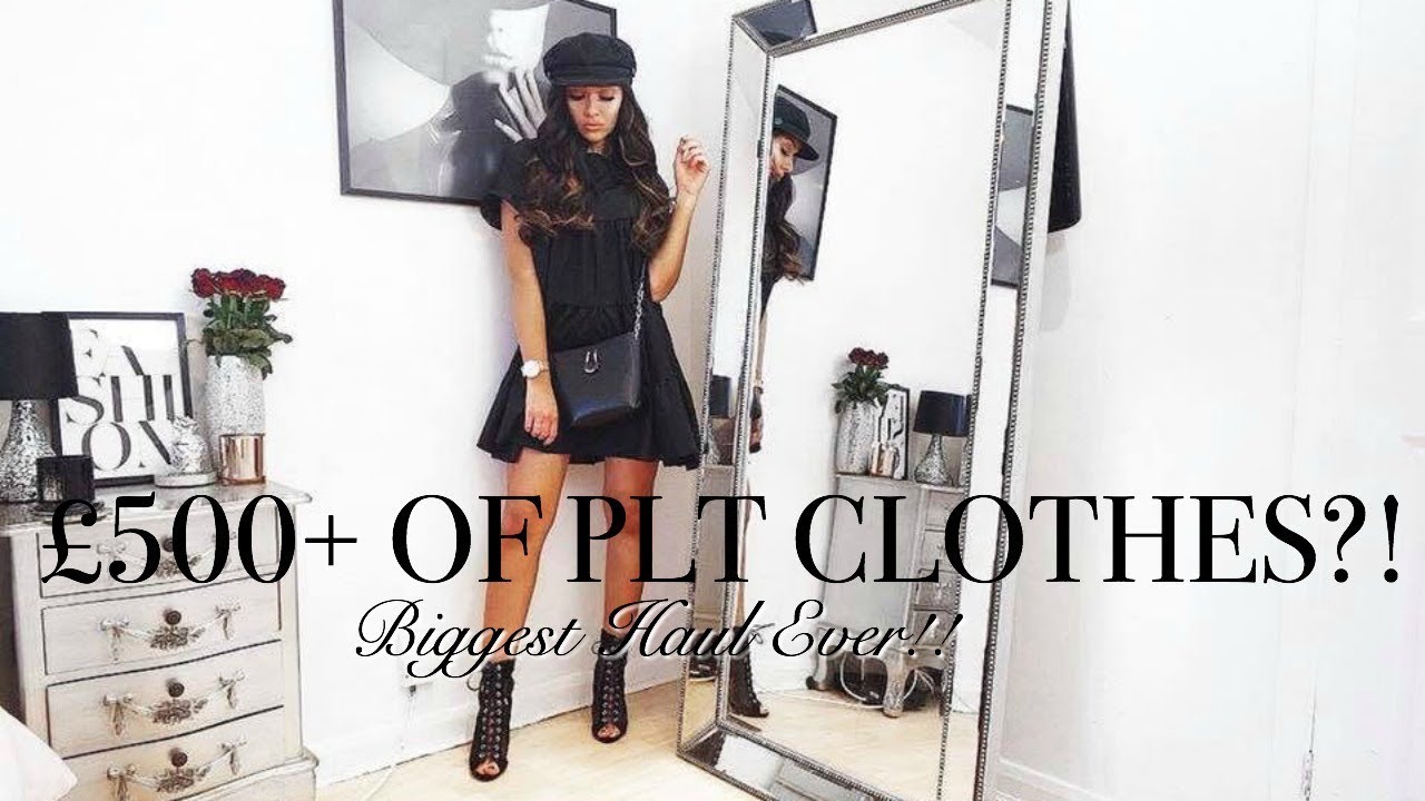 £500+ OF PRETTY LITTLE THING CLOTHES! // Biggest haul ever!