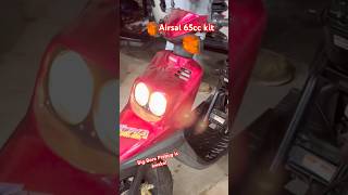 Big Bore Prebug Zuma is almost ready to rip! #moped #scooter #prebug #yamahazuma #scooterswapshop