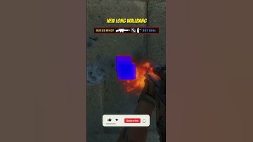 NEW LONG WALLBANG ON DUST 2 #shorts #cs2