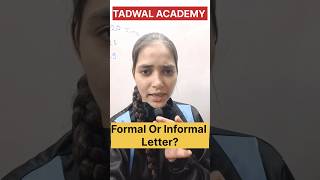 🚨10th Board Exam 2027 English Letter Writing Formal or Informal #exam #2027 #class10
