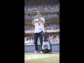 Josh Cumbee performs the National Anthem at Dodger Stadium #Shorts