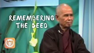 Remembering the Seed | Thich Nhat Hanh (short teaching video) screenshot 4