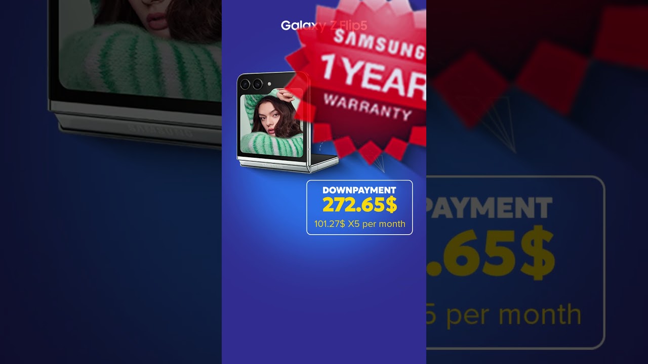 Shop Samsung Galaxy Z Flip 5 at ZOOD in 6 Installments