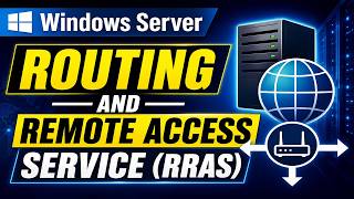 Windows Server RRAS Full Configuration | Routing and Remote Access Service Practical  | Icnt Gyan