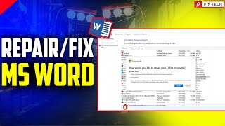 how to repair MS office 2007-2019 | PIN TECH | screenshot 2