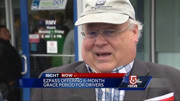 Drivers without E-ZPass transponder getting 6-month grace period