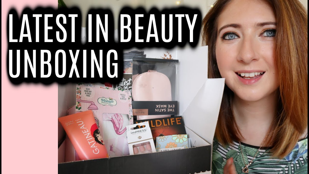 LATEST IN BEAUTY  SUBSCRIPTION BOX UNBOXING | willow biggs