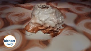 Organic shape, using fake metaballs | Blender Geonodes Daily, tip 107