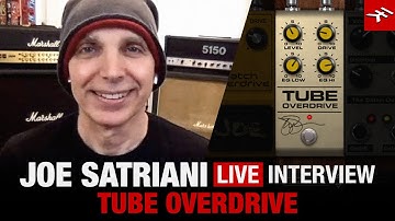 How Joe Satriani picked his favorite Chandler Tube Driver - Satch LIVE on AmpliTube Joe Satriani