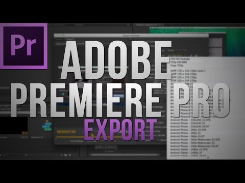 Best Youtube Export Settings With Adobe Premiere Pro Cs6 Youtube