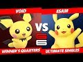 Genesis 6 SSBU - CLG.VoiD (Pichu) VS PG | ESAM (Pikachu) Smash Ultimate Winner's Quarters