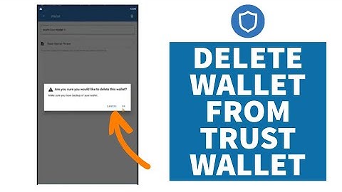 How to Delete Wallet From Trust Wallet (Quick & Easy!) | Remove Wallet on Trust Wallet 2022