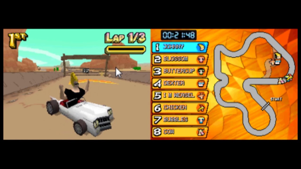 Let's Play Cartoon Network Racing (DS) 1 The Anger Continues YouTube