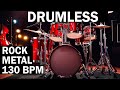 Groove Metal Drumless Jam Track | 130 bpm with Click